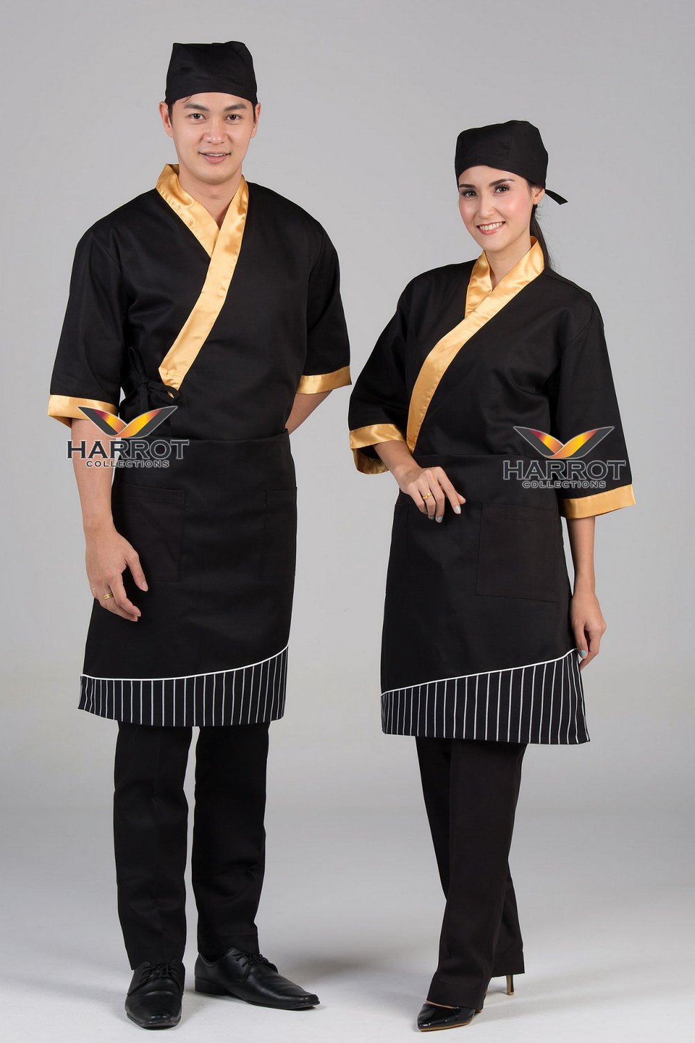 ผ้ากันเปื้อน ครึ่งสั้น