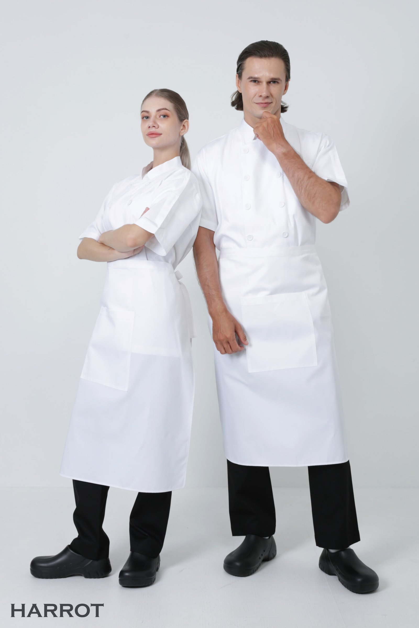 ผ้ากันเปื้อน ครึ่งยาว