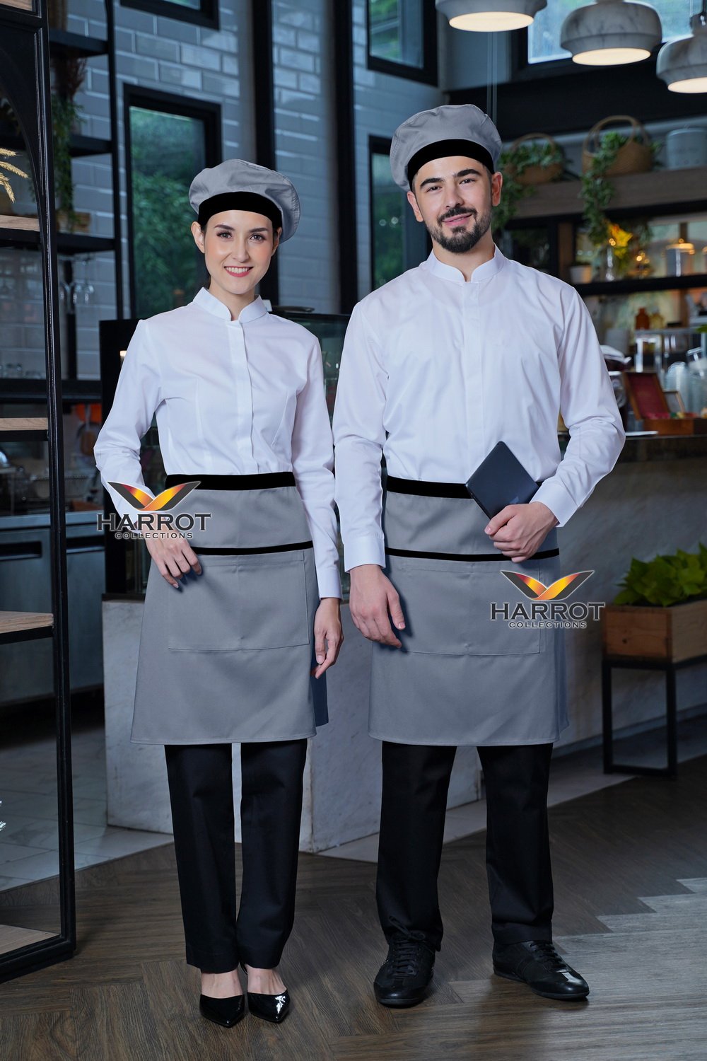 ผ้ากันเปื้อน ครึ่งสั้น ลอฟท์