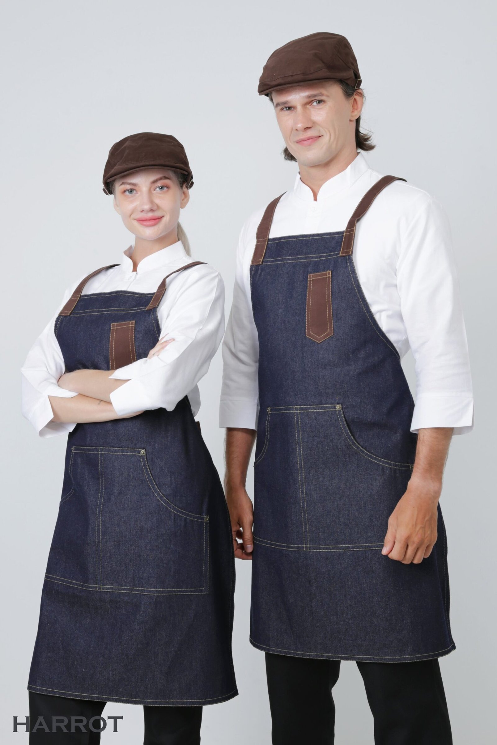 ผ้ากันเปื้อน เต็มตัว ยีนส์