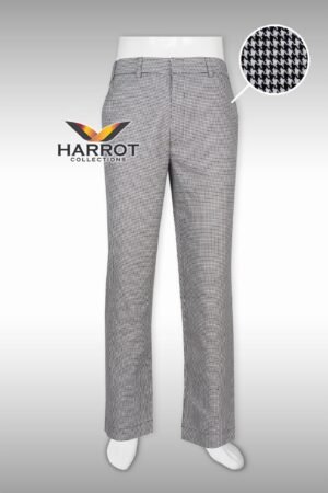 กางเกงเชฟ เอวยางยืดด้านข้าง ลายสก๊อต