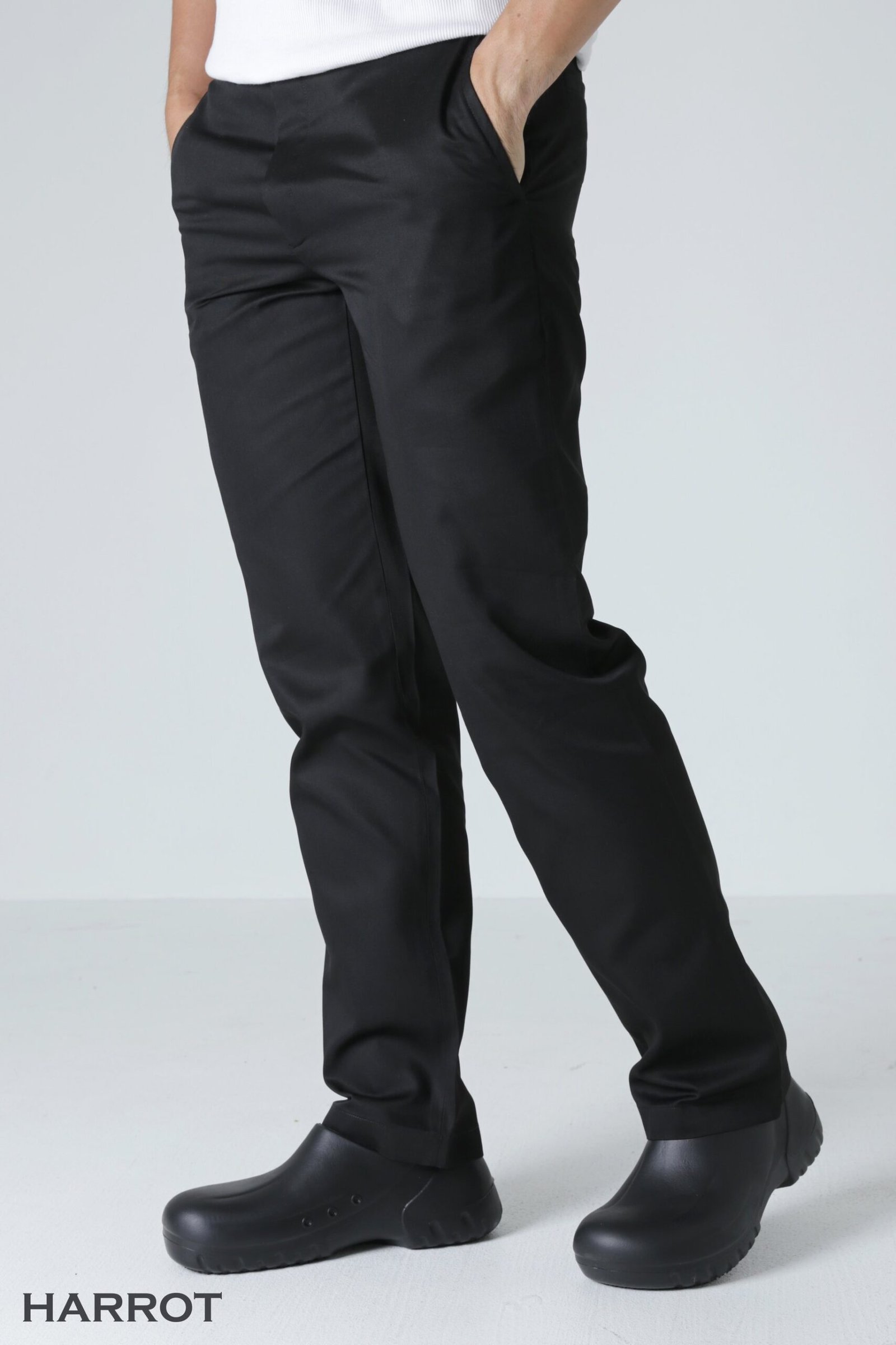 กางเกงเชฟ เอวยางยืดด้านข้าง