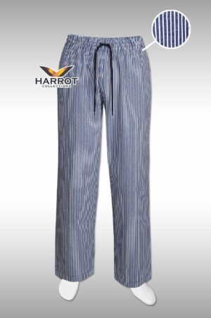 กางเกงเชฟ เอวยางยืดรอบตัว ลายริ้ว ลอนดอน