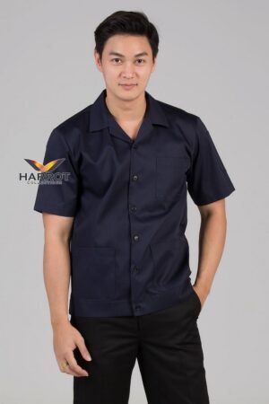 เสื้อช็อป แขนสั้น คอฮาวาย