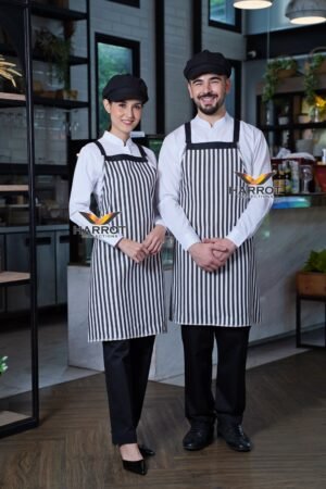 ผ้ากันเปื้อน เต็มตัว ลายวินเทจ - ลายวินเทจ ใส่ได้ 2 ด้าน