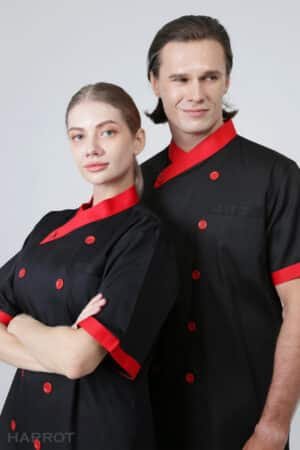 เสื้อเชฟ แขนสั้น